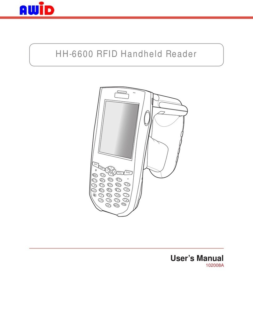 AWID HH-6600 user manual