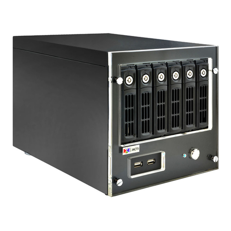 ACTi GNR-330 User manual