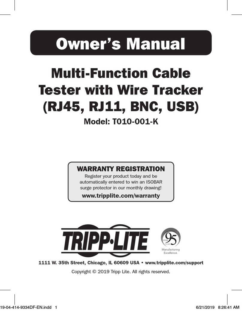 Tripp Lite T010-001-K User manual