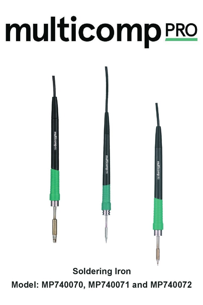 multicomp pro MP740070 manual