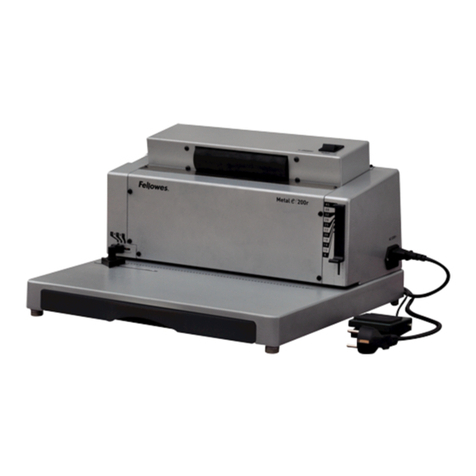 Fellowes Metal E-200r manual