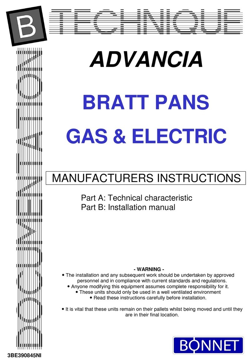 Bonnet B1A9S+50EBE User manual