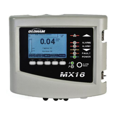 TELEDYNE OLDHAM SIMTRONICS MX 16 user manual
