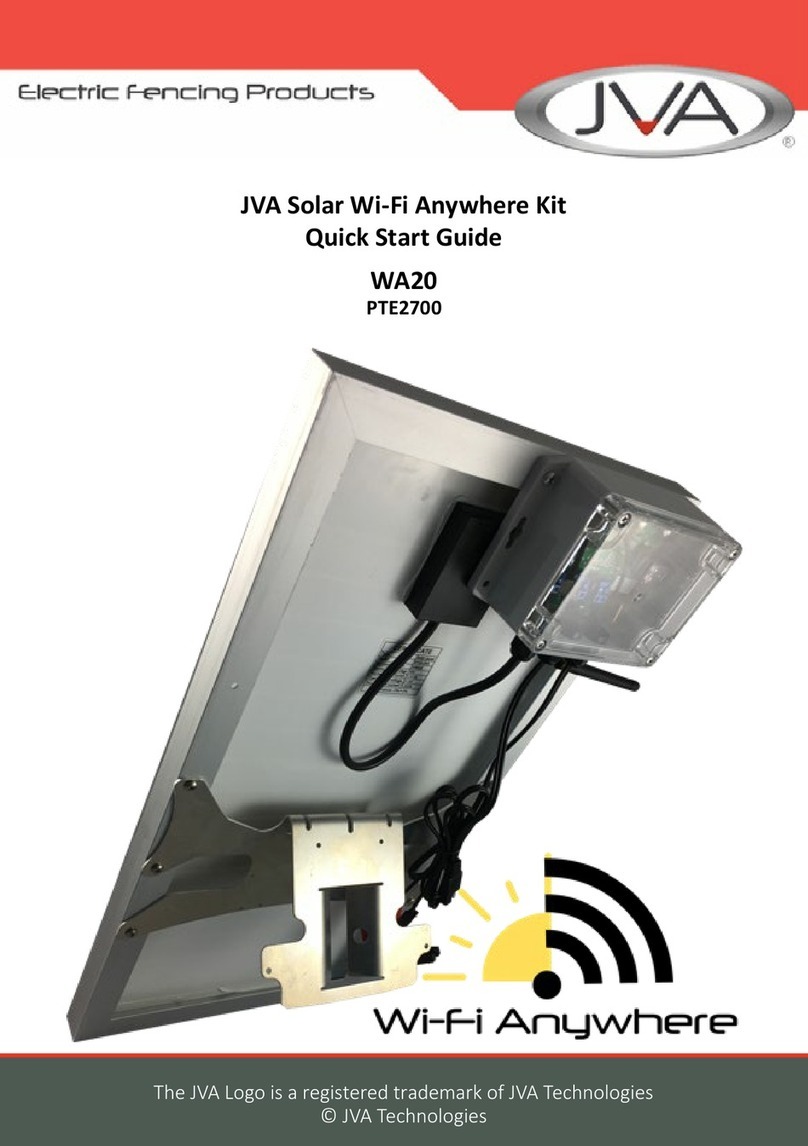 JVA Wi-Fi Anywhere PTE2700 quick start guide