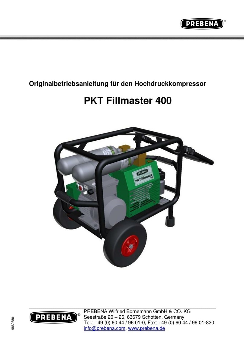 Prebena PKT-Fillmaster 400 User manual
