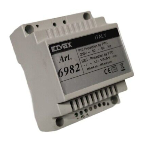 Vimar elvox Due Fili Plus User manual
