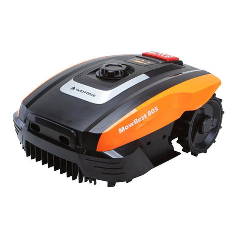 Yard force MowBest 805 User manual Yard force MowBest 805 User manual