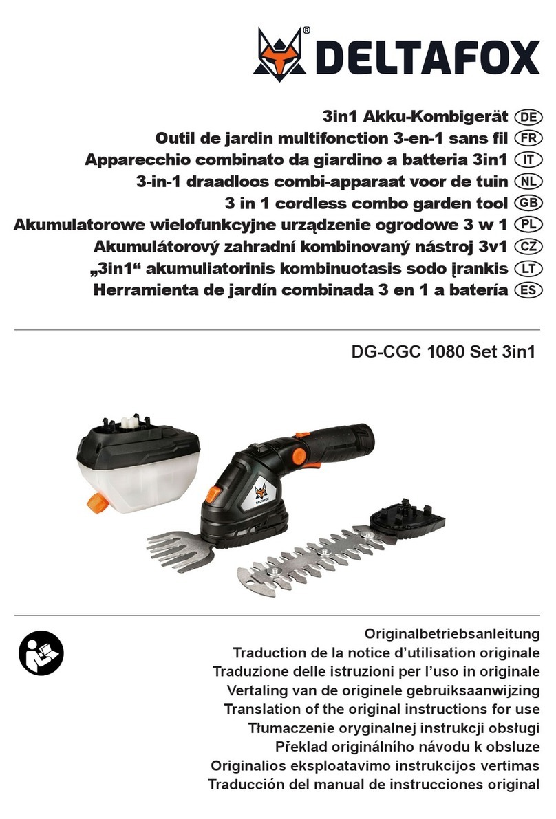 Deltafox DG-CGC 1080 Set 3in1 Translation of the original instructions for use