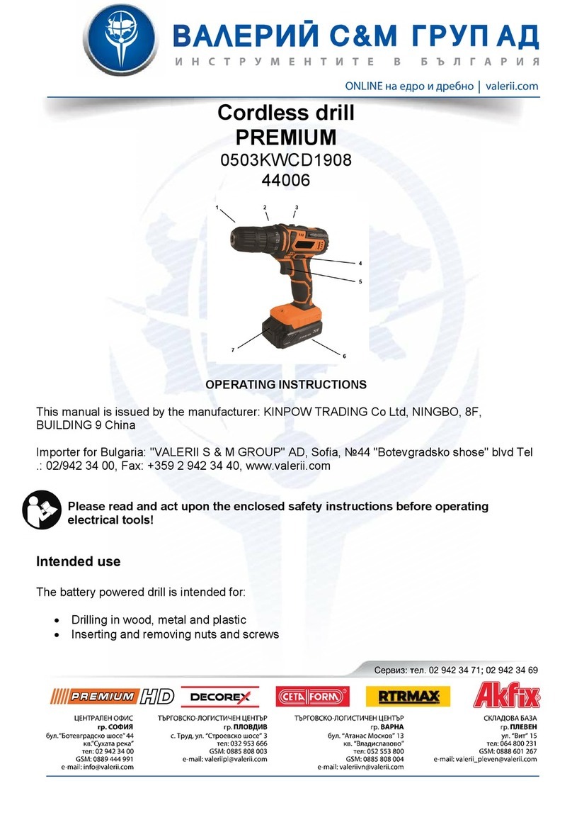 RTRMAX PREMIUM 0503KWCD1908 User manual