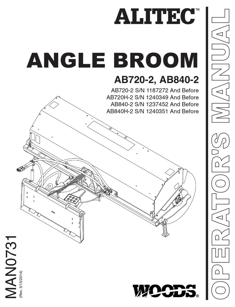 Woods Alitec AB720-2, Alitec AB840-2 Operator's manual