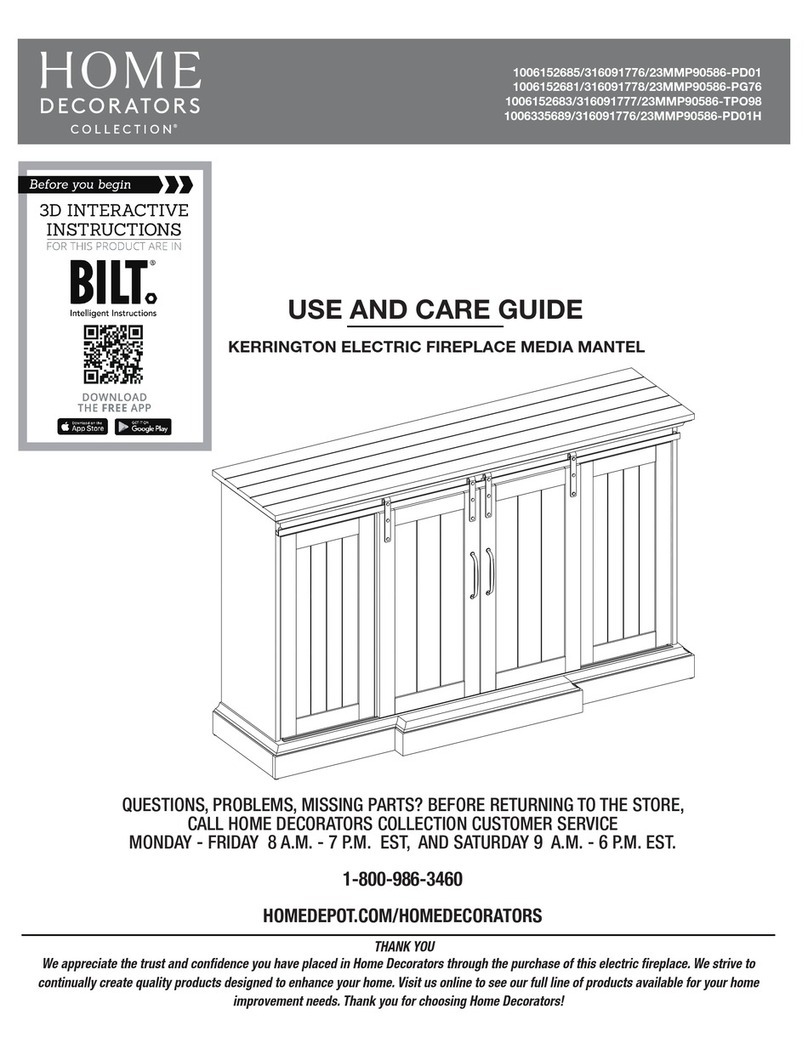 Home Decorators Collection 23MMP90586-PD01 User manual