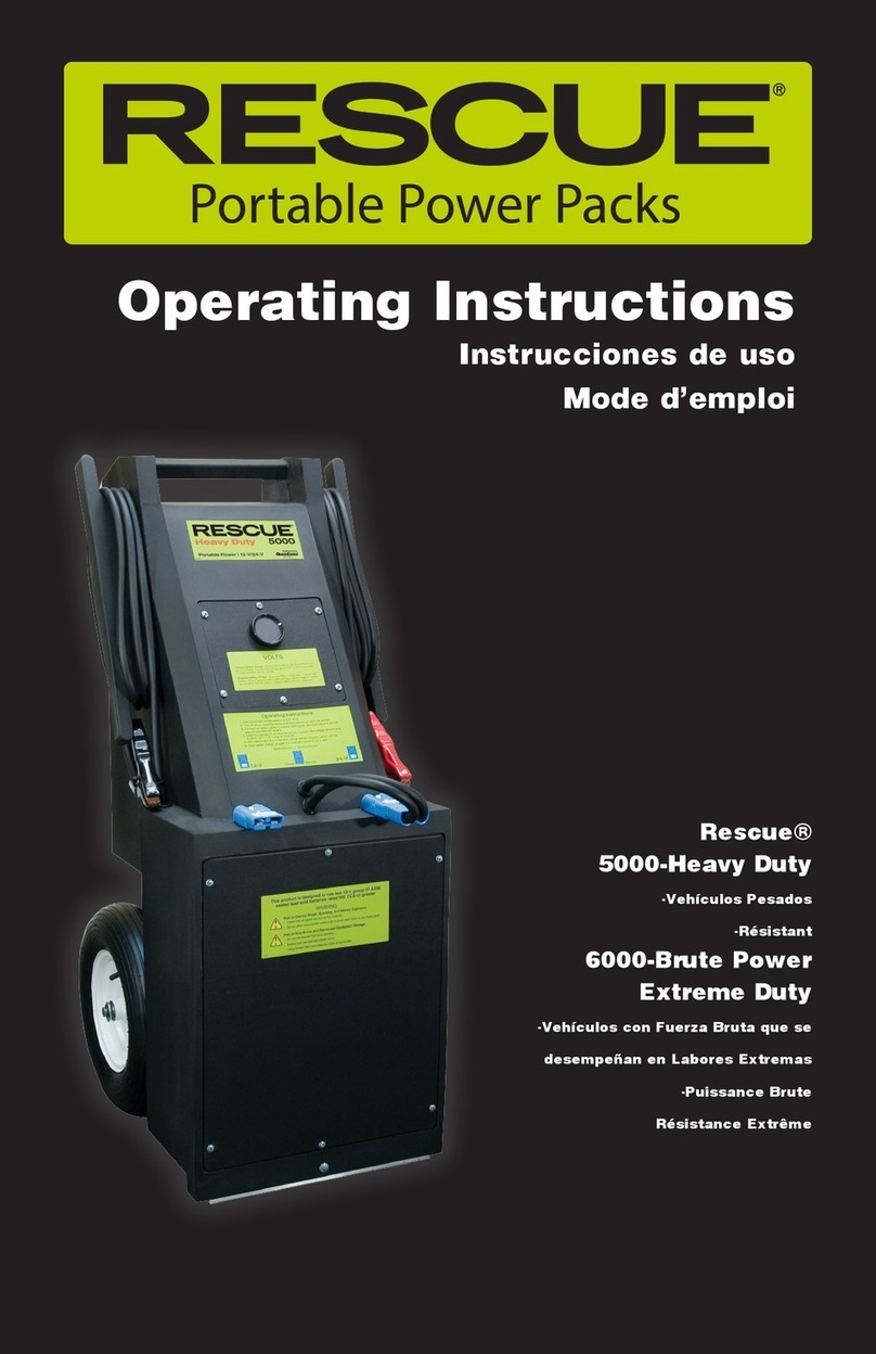 Rescue 5000-Heavy Duty operating instructions Rescue 5000-Heavy Duty operating instructions
