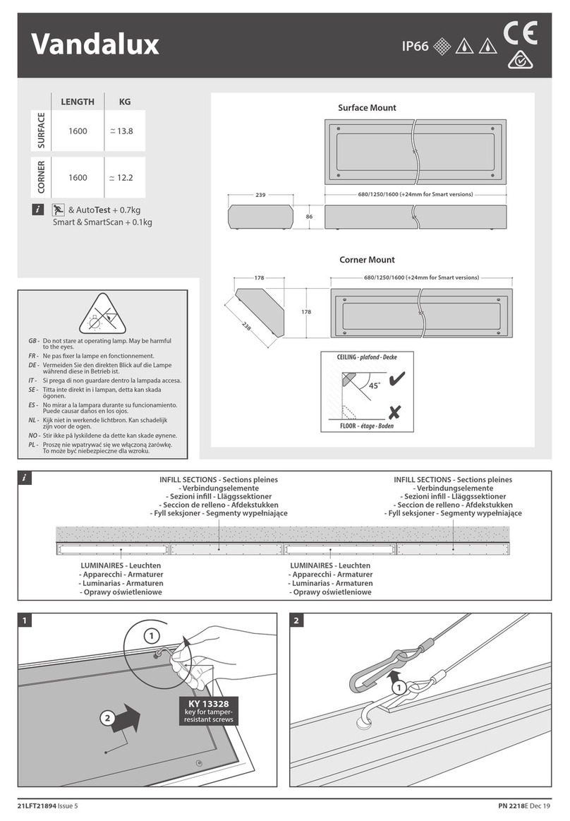Thorlux Lighting Vandalux manual
