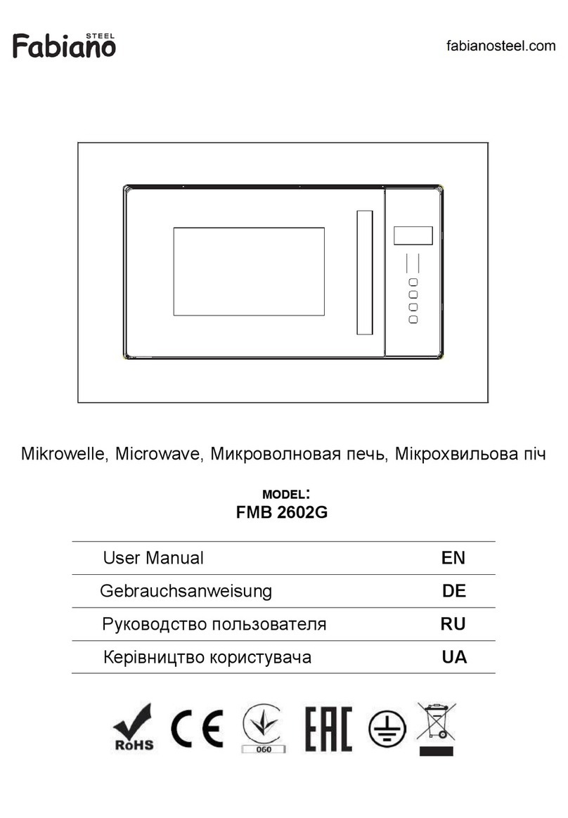FabianoSteel FMB 2602G user manual