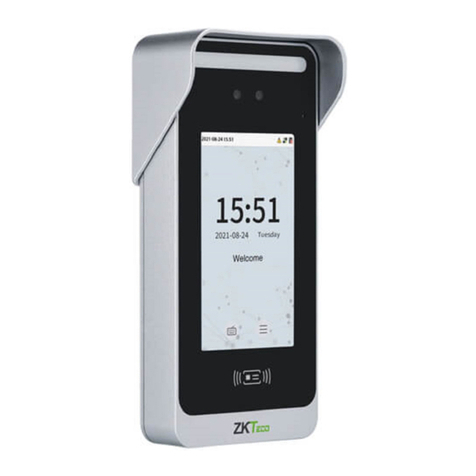 ZKTeco SpeedFace M4 User manual