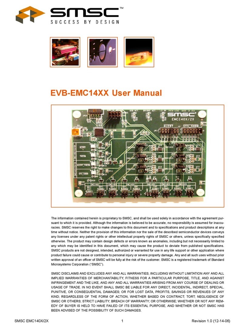 SMSC EVB-EMC14 Series User manual