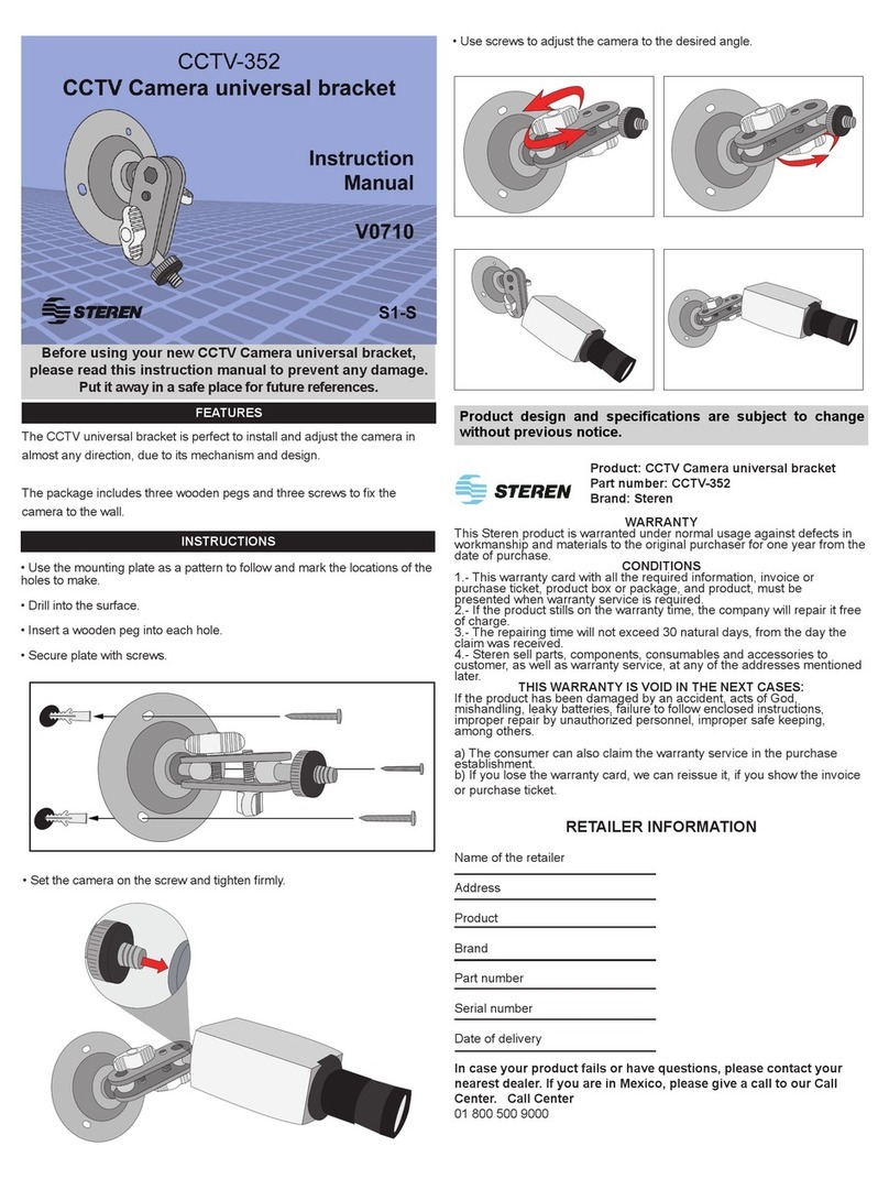 Steren CCTV-352 instruction manual
