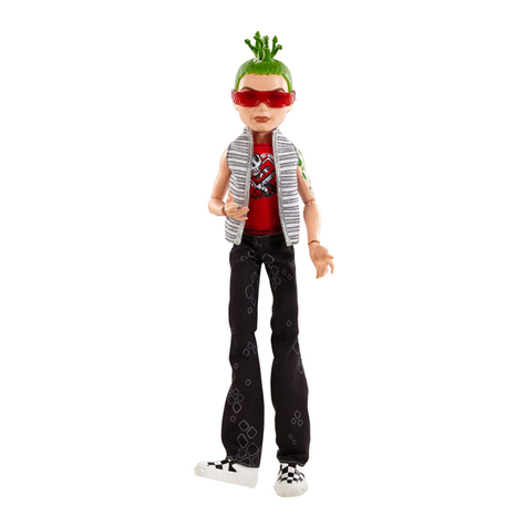 Mattel Monster High BDD93 instructions