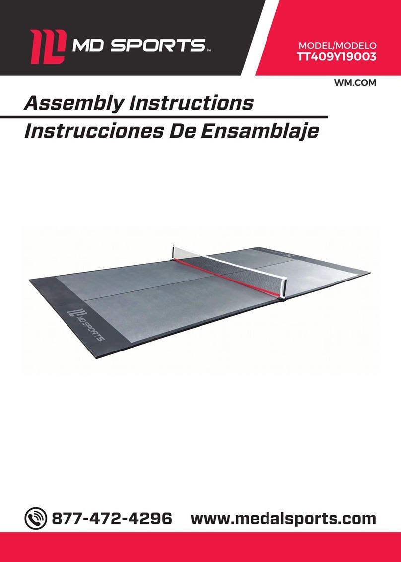MD SPORTS TT409Y19003 User manual