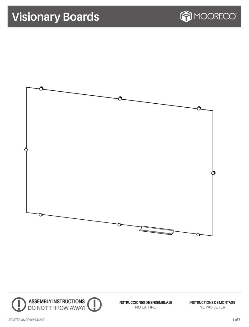 Mooreco Visionary Assembly instructions