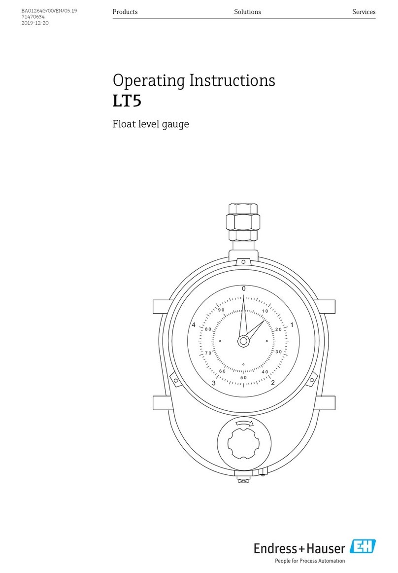 Endress+Hauser LT5 User manual