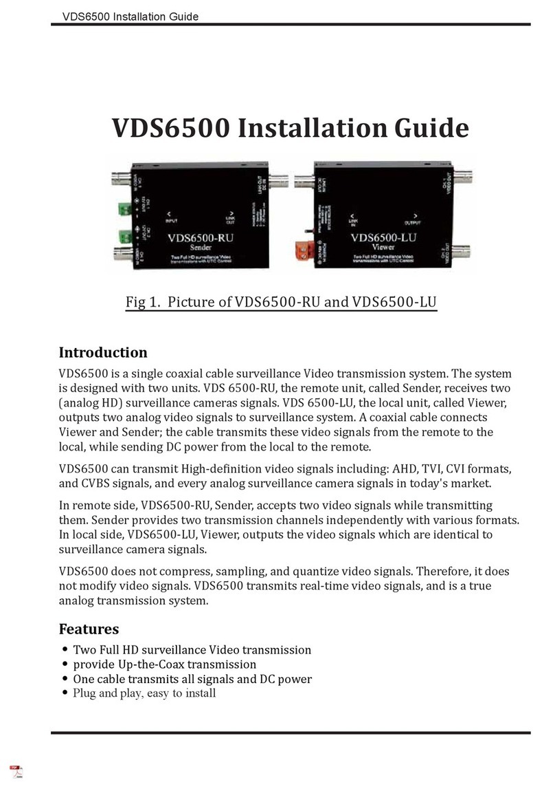 vds VDS6500 installation guide