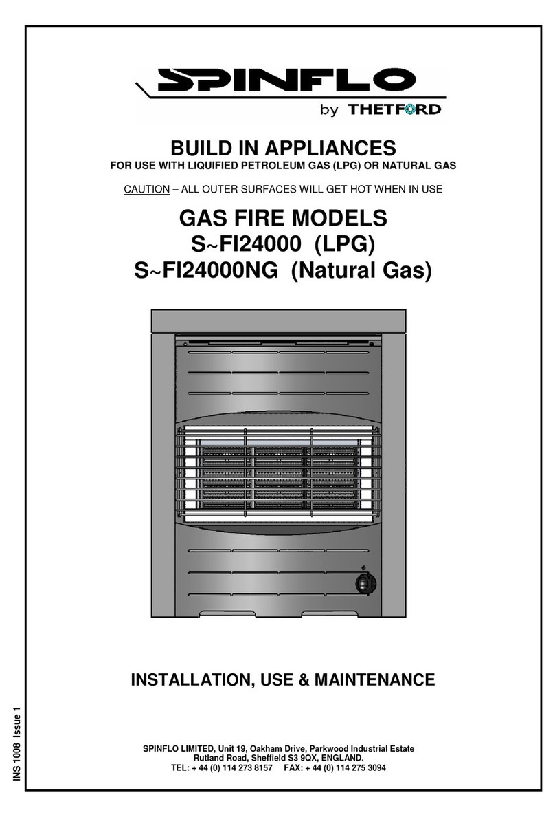 Thetford SPINFLO S-FI24000 Installation - use - maintenance
