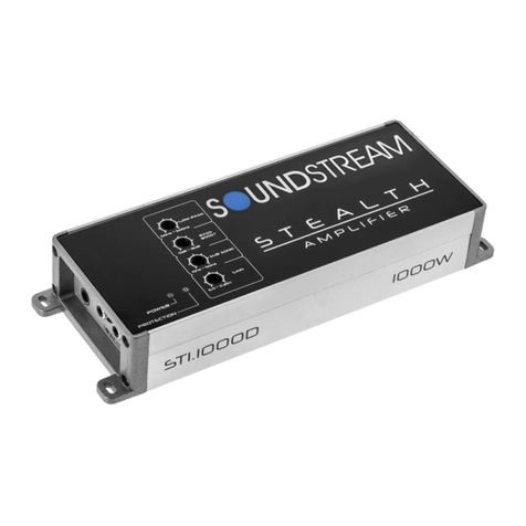 Soundstream STEALTH Series User manual