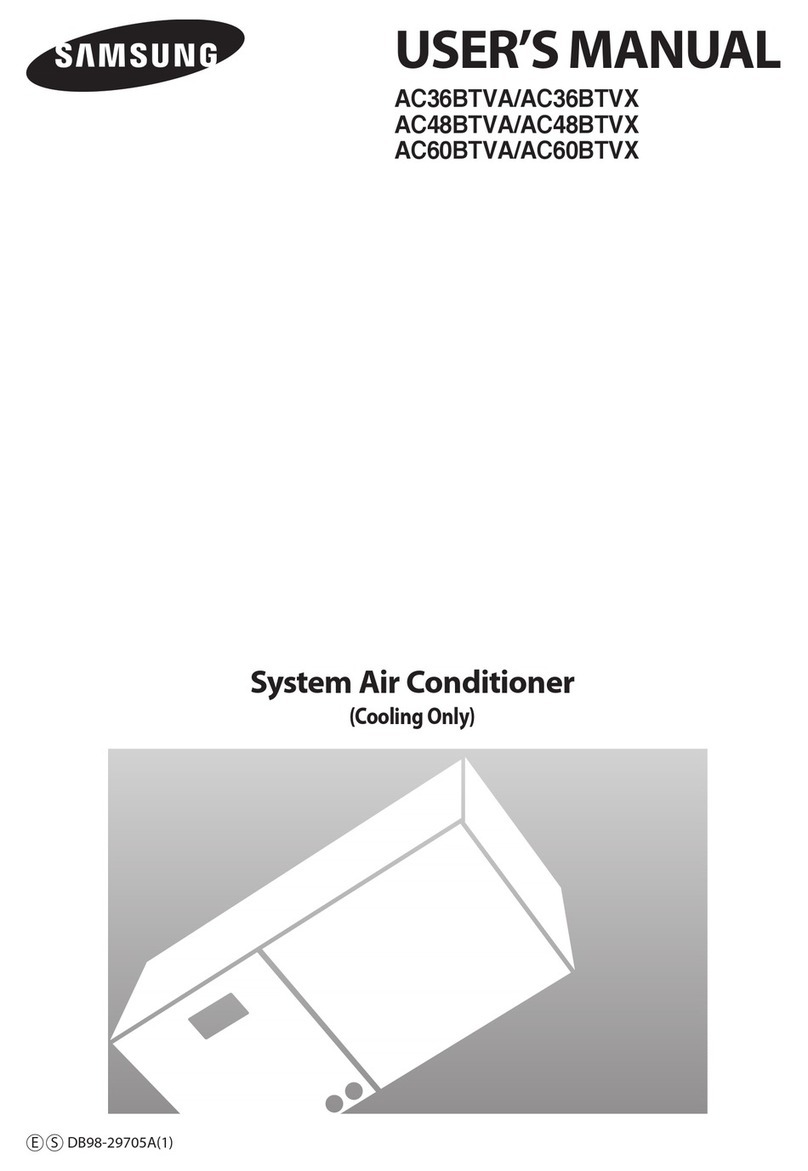Samsung AC36BTVA User manual