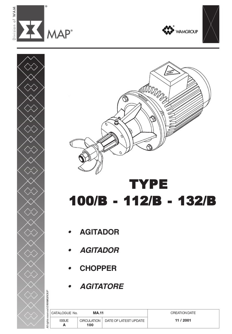 WAMGROUP MAP 100/B manual