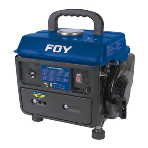 Foy GG380 Dimensions and installation guide