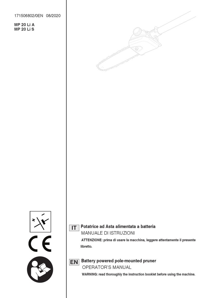 Stiga MP 20 Li A Operator's manual