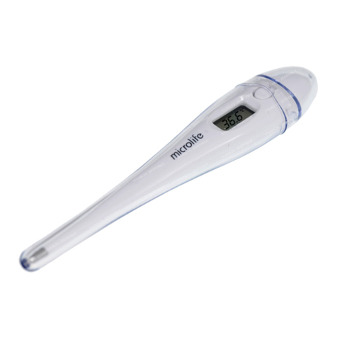 Microlife MT 16F1 quick start guide