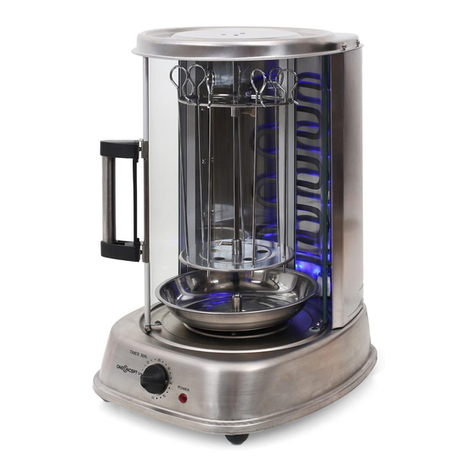oneConcept Kebap Master Pro User manual