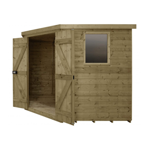 Forest CORNER SHED User manual Forest CORNER SHED User manual