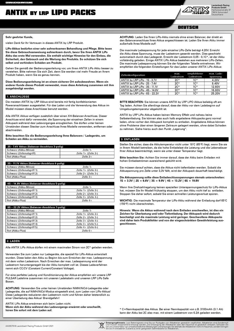 LPR ANTIX LiPo-1S manual