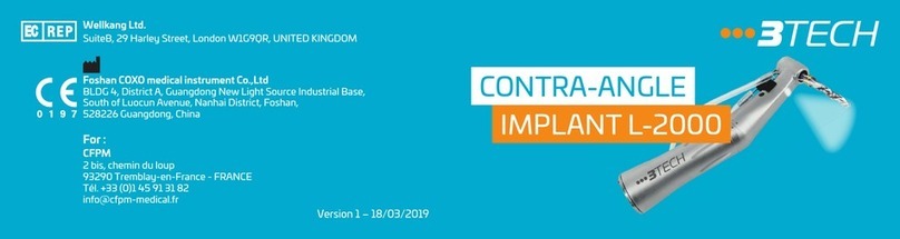 3TECH IMPLANT L-2000 User manual