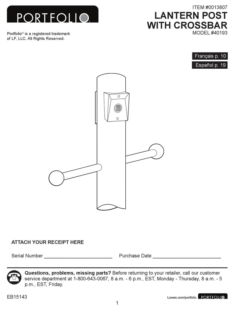 LF Portfolio 40193 User manual