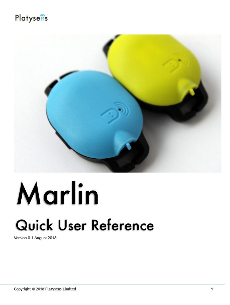 Platysens Marlin quick reference
