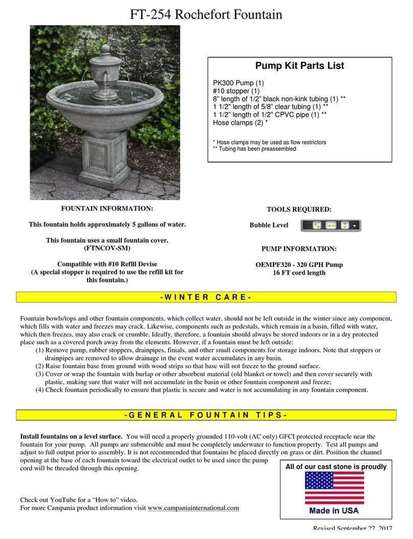 Campania FT-254 User manual