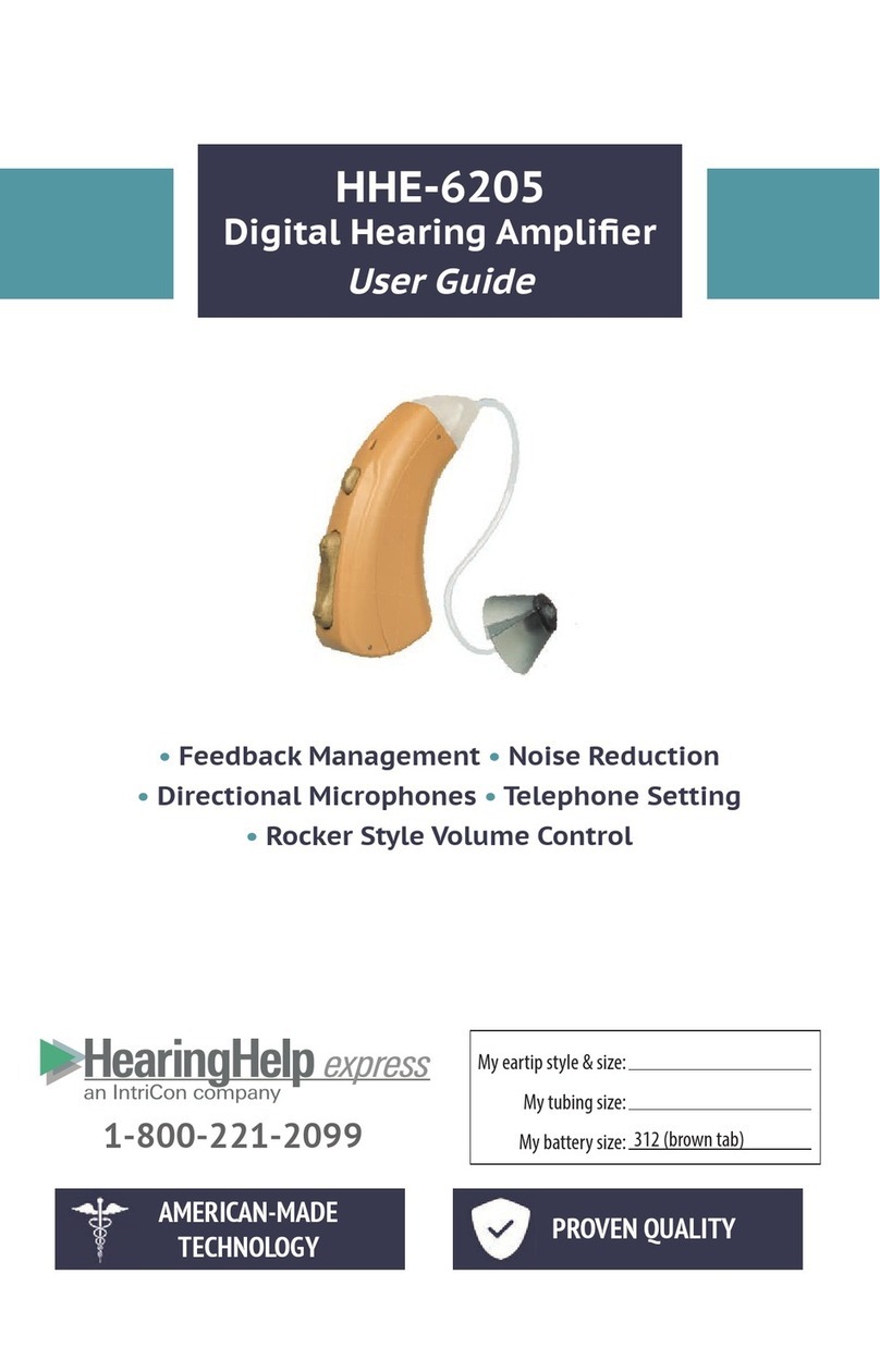 Hearing Help Express HHE-6205 user guide