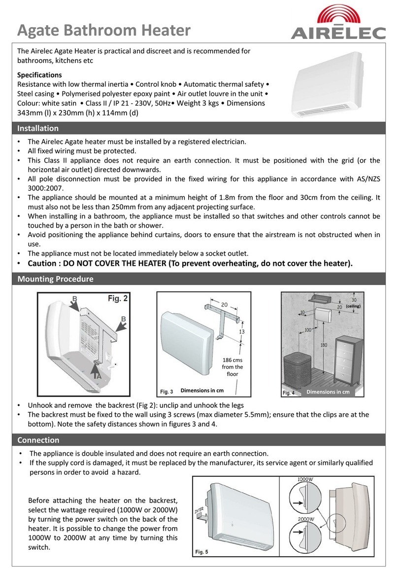 Airelec Agate quick start guide