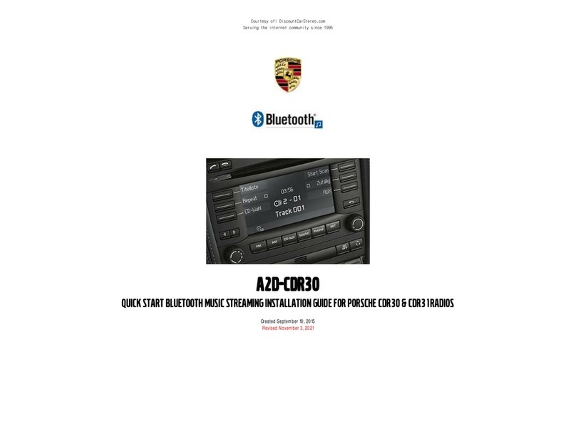 Discount Car Stereo A2D-CDR30 Quick start installation guide