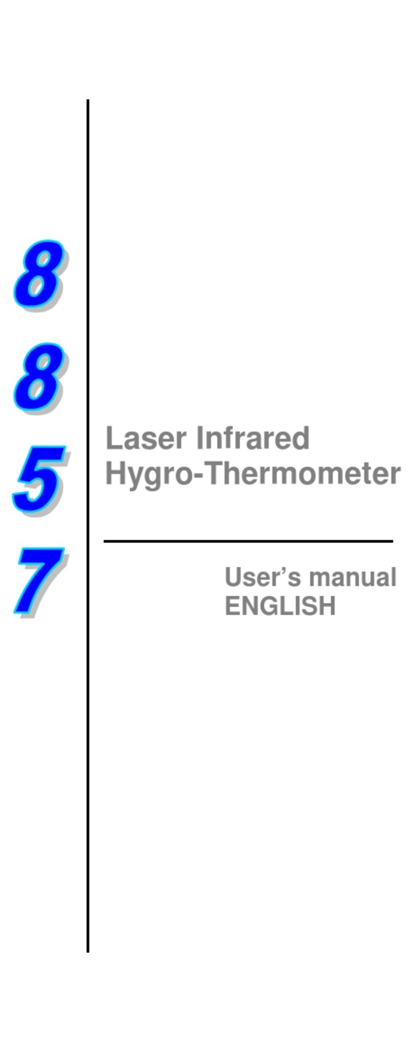 Wigam 8857 user manual