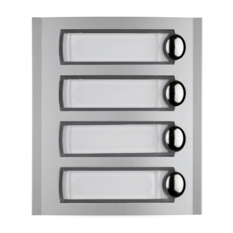FARFISA INTERCOMS CD4134PL User manual