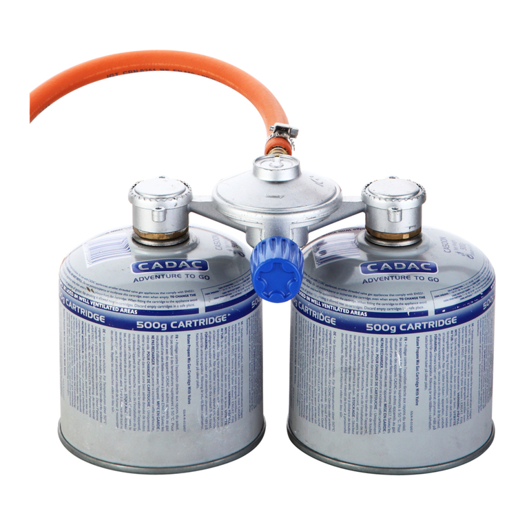 Cadac 346 User instructions