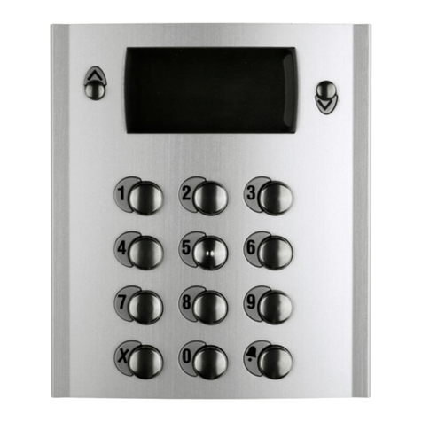 FARFISA INTERCOMS TD4100PL User manual