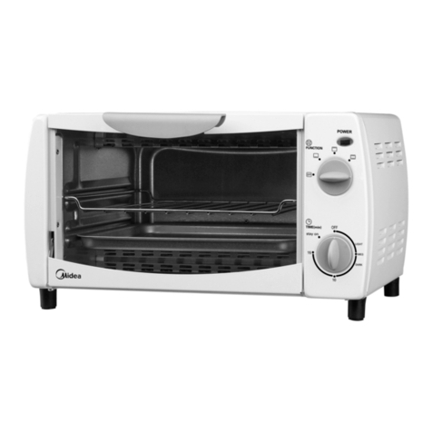 Midea MEO-10BDW quick start guide