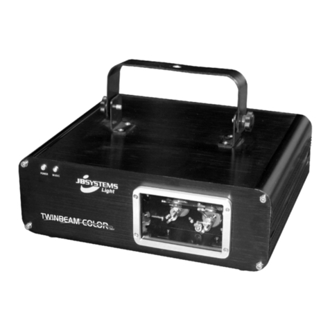 BEGLEC JBSYSTEMS Light TWINBEAM COLOR Operation manual