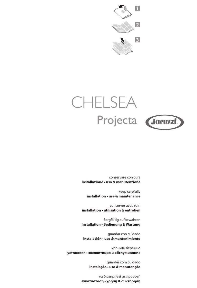 Jacuzzi Chelsea Quick start guide